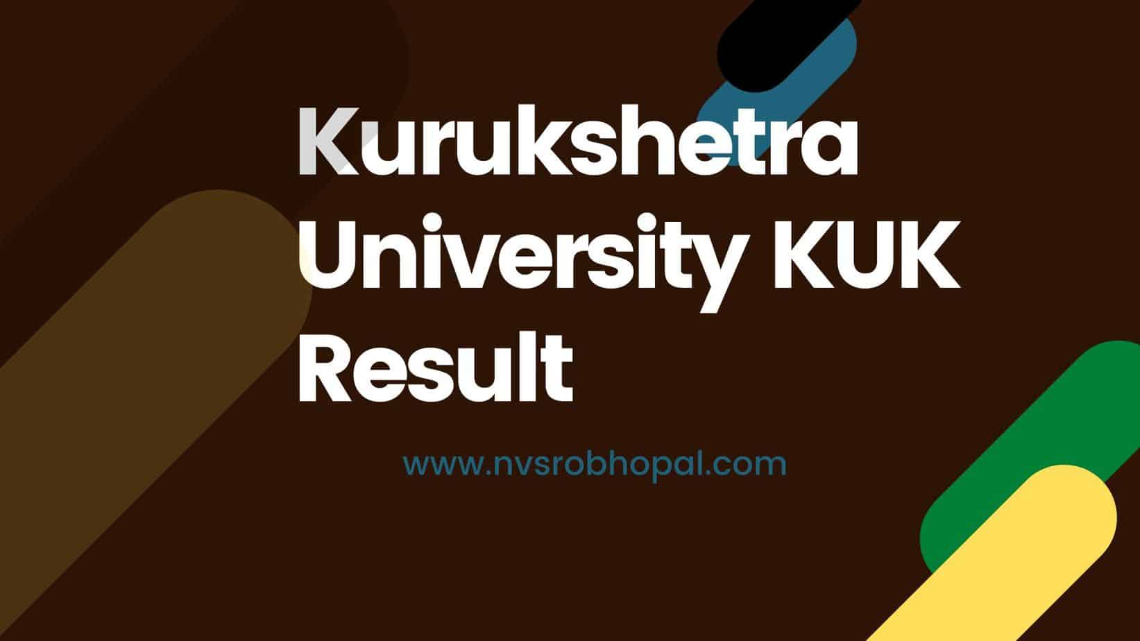 Kurukshetra-University-KUK-Result