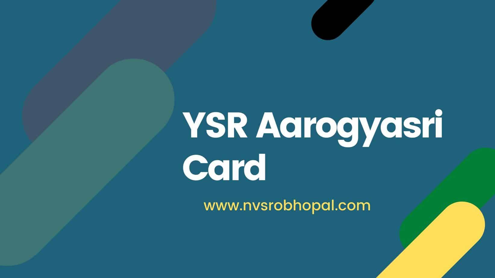 YSR-Aarogyasri-Card