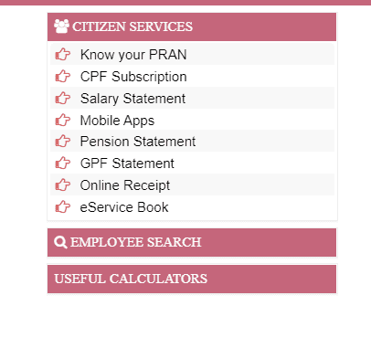 Himkosh Citizen services