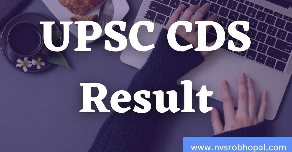 UPSC CDS II Result
