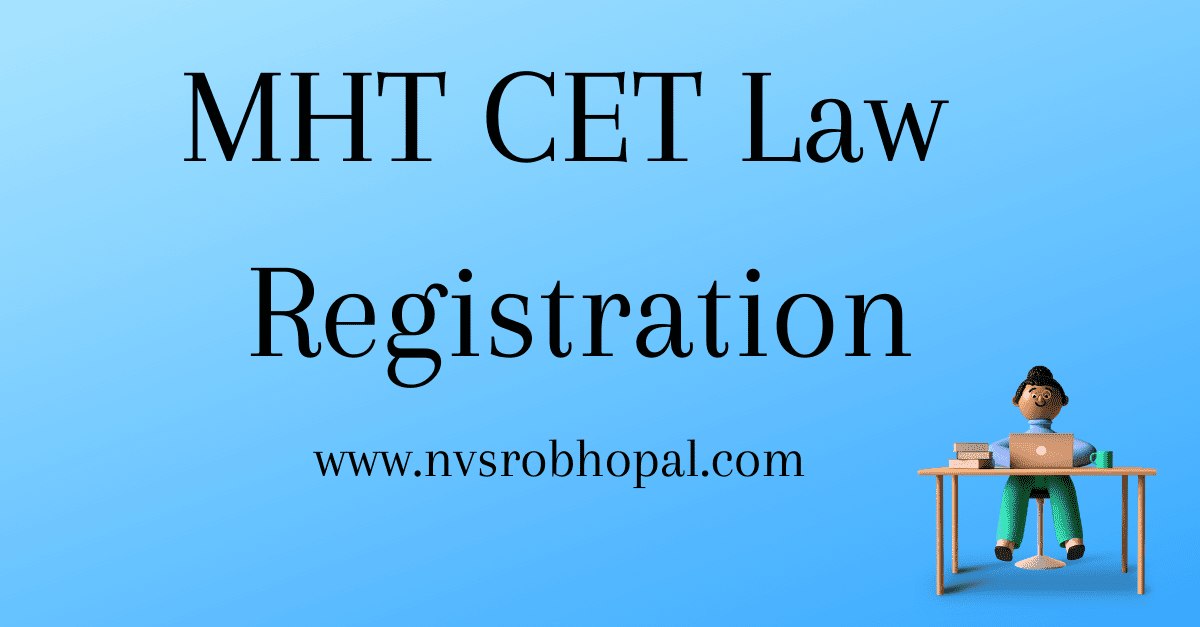 MHT CET LAW 5 Year Registration