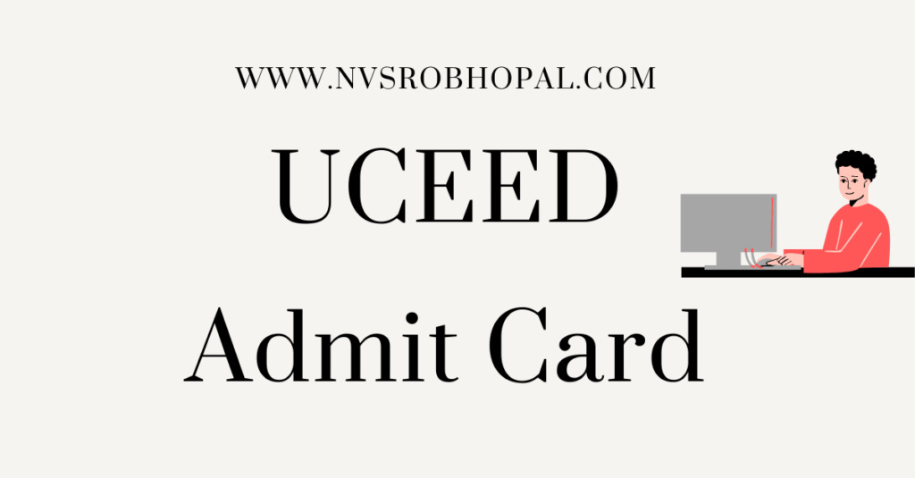 UCEED Admit Card