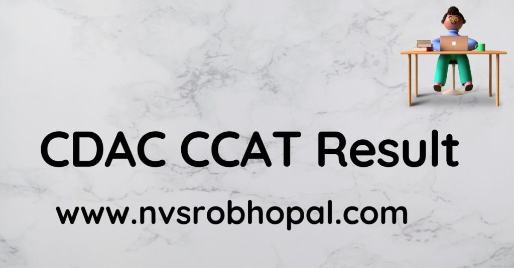 CDAC CCAT Result