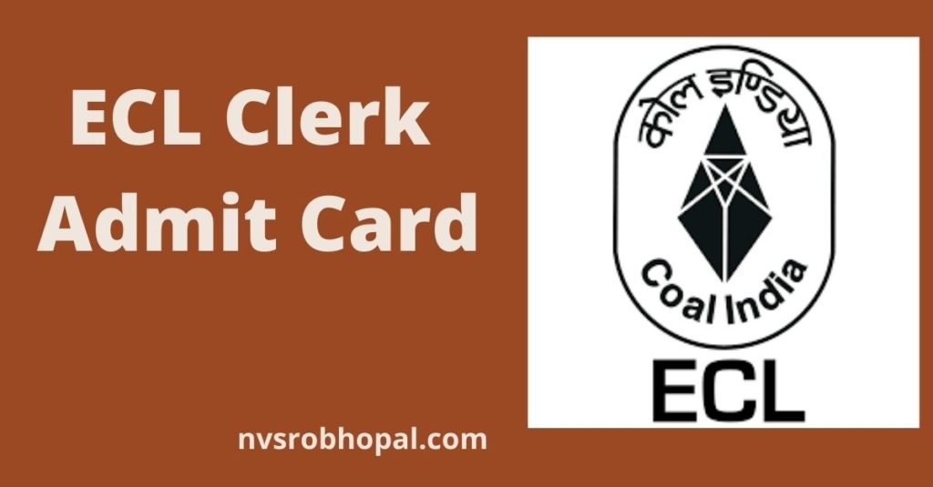ECL Clerk Admit Card