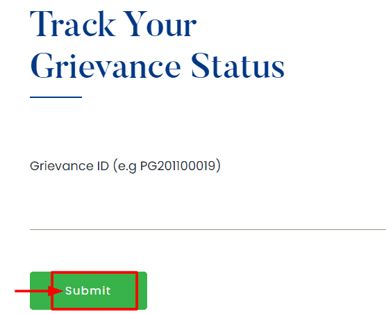 NSPGY track grievance