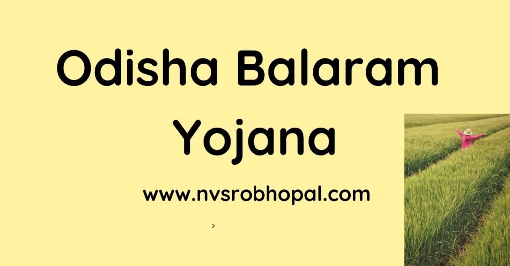 Odisha Balaram Yojana