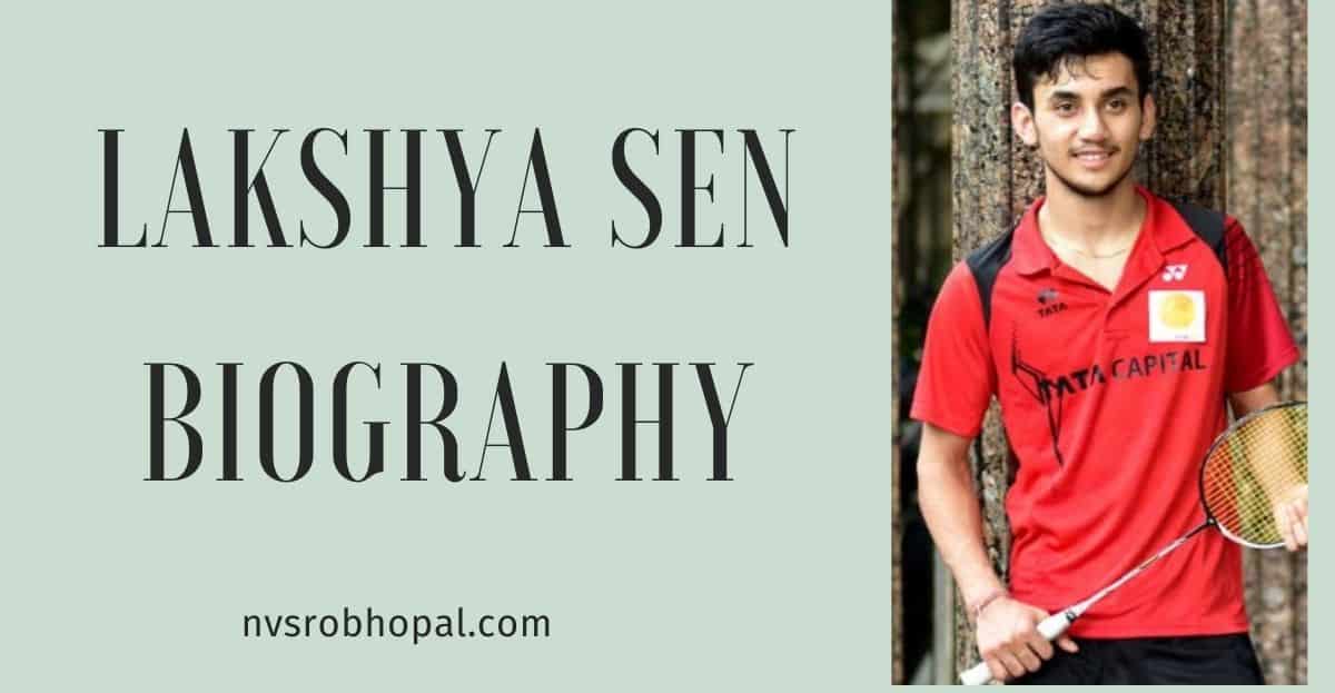 Lakshya Sen Biography