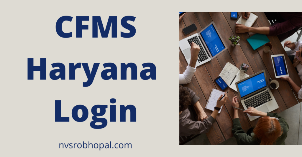 CFMS Haryana Login
