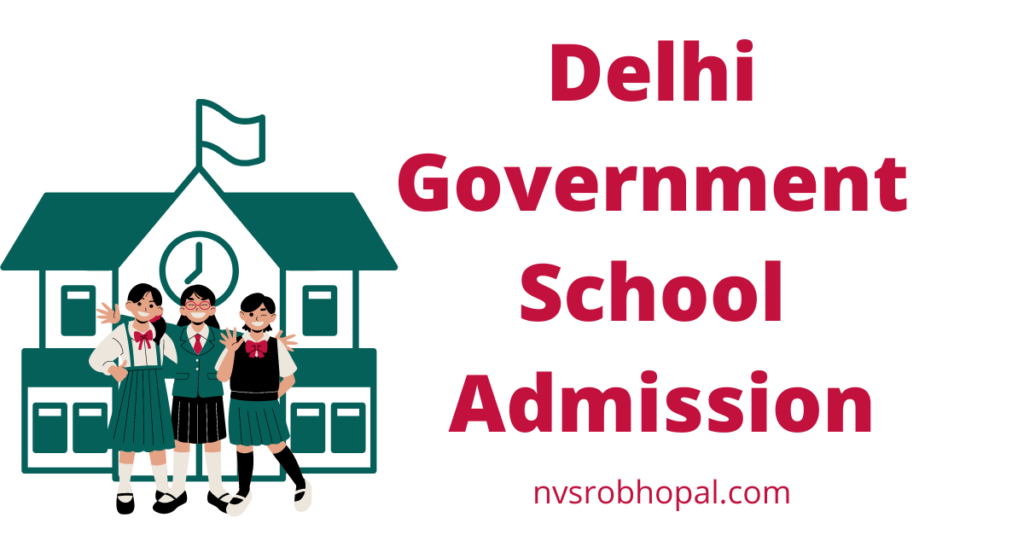 Delhi Government School Admission