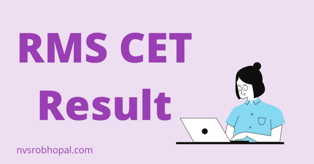 RMS CET Result