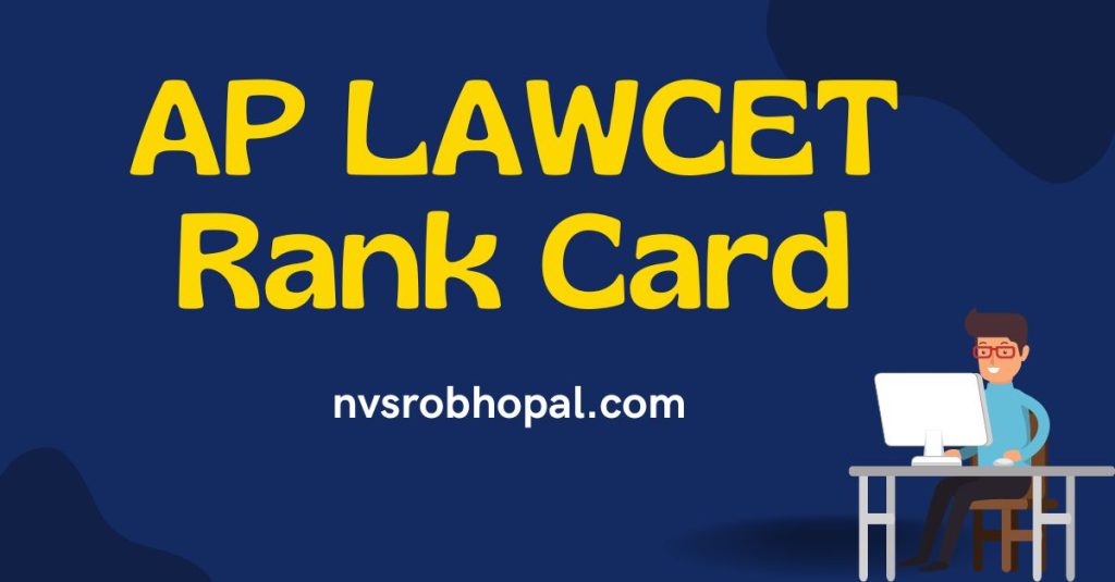 AP LAWCET Rank Card