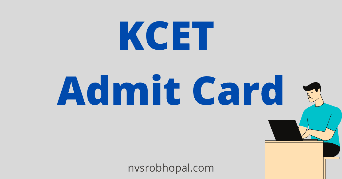 KCET Admit Card