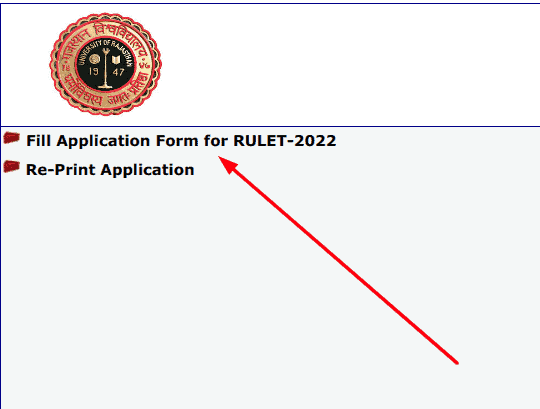 RULET Online Application