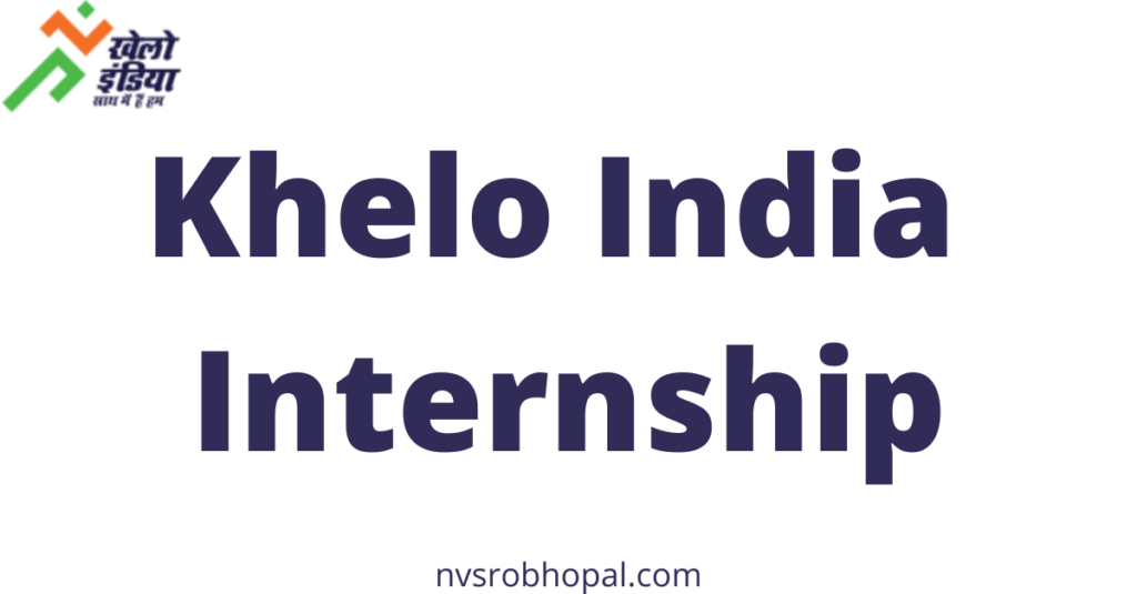 Khelo India Internship