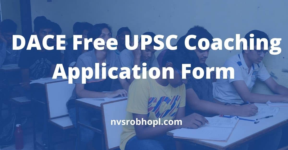 DACE Free UPSC Coaching Application
