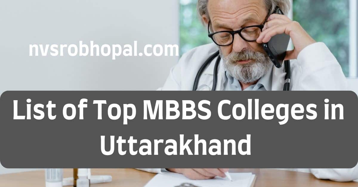 List of Top MBBS Colleges in Uttarakhand