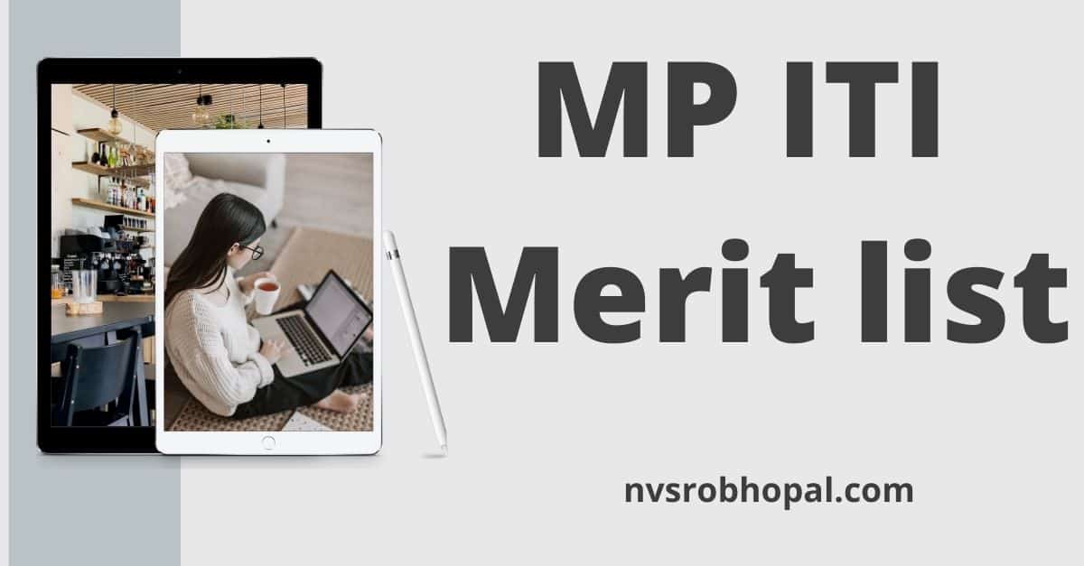 MP ITI Merit list