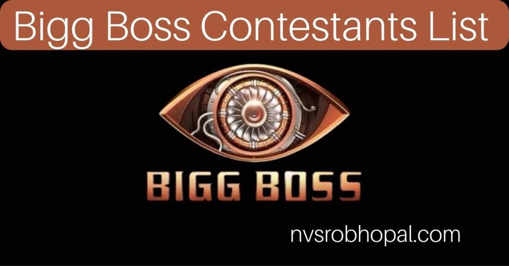 Bigg Boss Contestants List