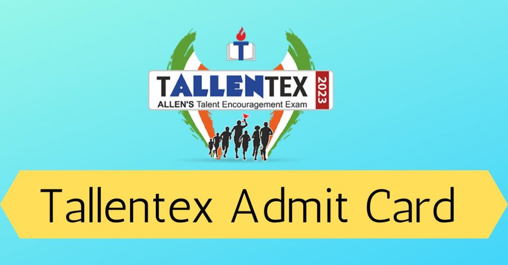 Tallentex Admit Card