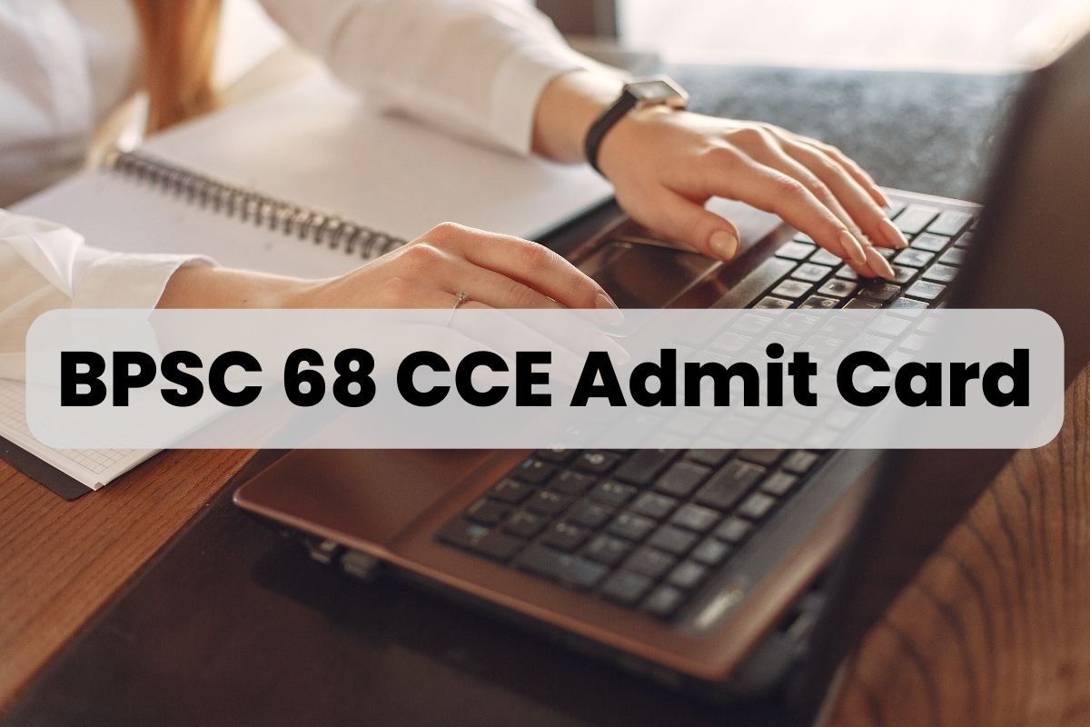 BPSC 68 CCE Admit Card
