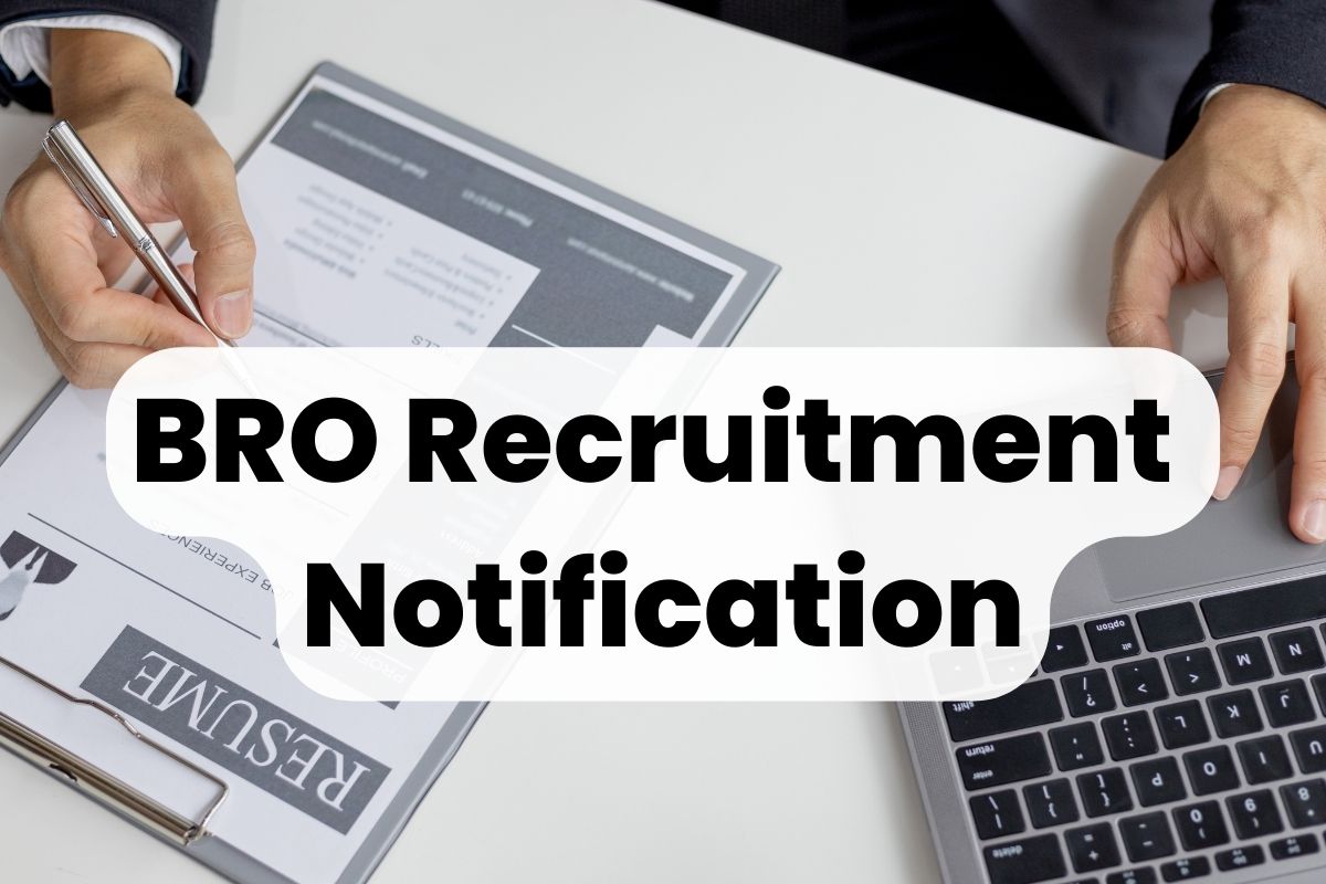BRO Recruitment Notification