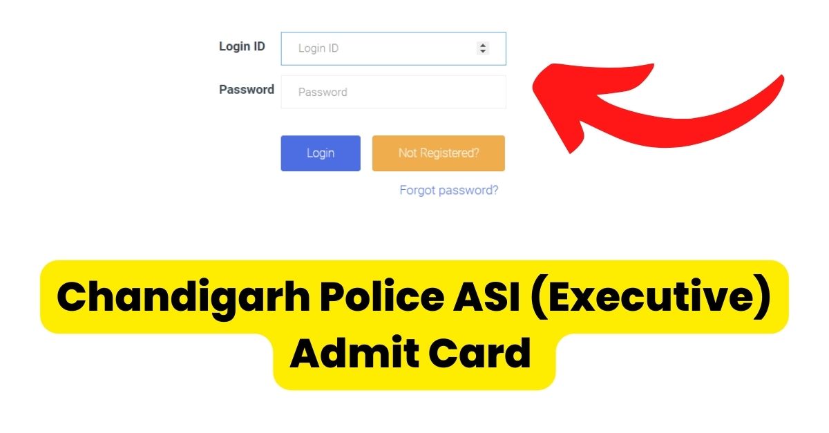 Chandigarh Police ASI (Executive) Admit Card