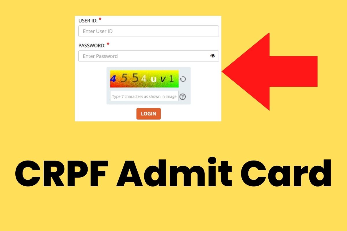 CRPF Admit Card