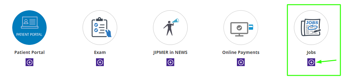 JIPMER Group B, Group C online registration process